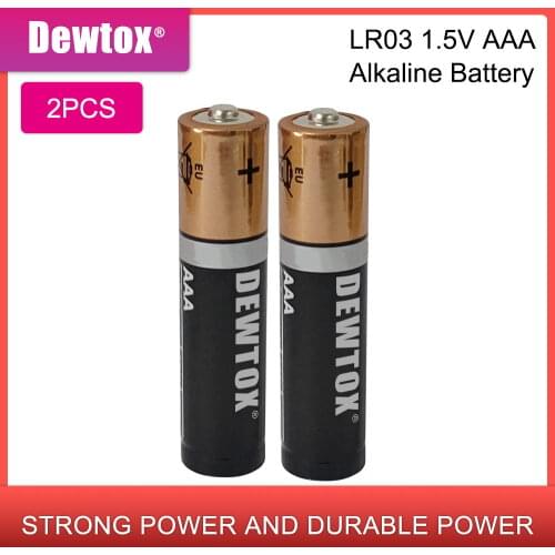 2PCS Original DURACELL 1.5V AAA Alkaline Battery LR03 For Electric toothbrush Toy Flashlight Mouse clock Dry Primary Battery