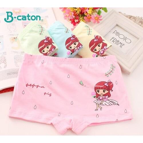 Children Underwear Kids Panties Girls' Briefs Underwear Lovely Cartoon Panties Children Clothing Soft And Elastic
