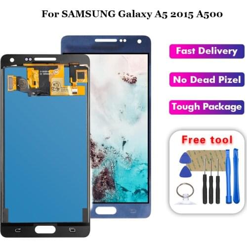 5.2" Display for Samsung Galaxy A5 2015 LCD A500 A500F A500M SM-A500F Touch Screen Digitizer Display Replacement