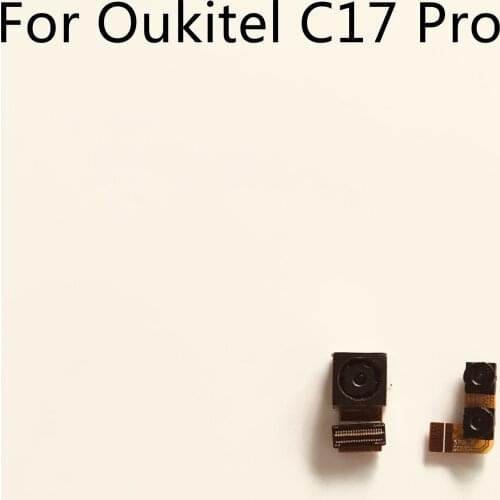 Used Back Camera Rear Camera 13.0+2.0+5.0MP Module For OUKITEL C17 Pro MTK6763 Octa Core 6.35" 1560x720 Free Shipping