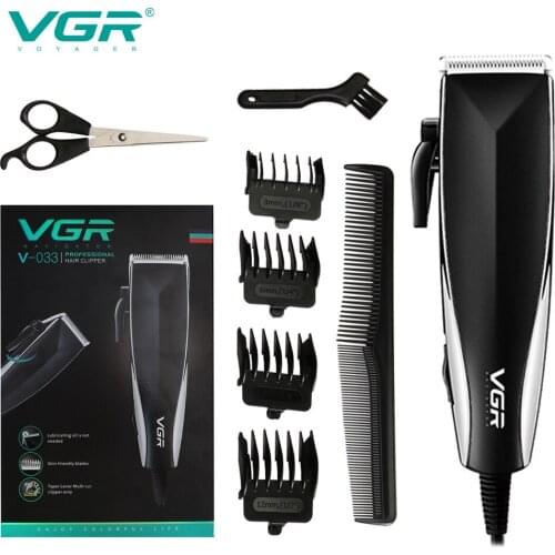 VGR oil head hair clipper high power electric hair clipper clipper limit comb shave professional electric hair clipper