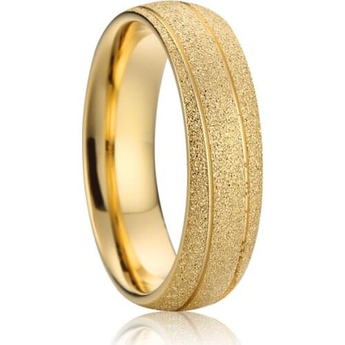 Unique golden emery mens wedding band finger rings for men male stainless steel jewelry fashion ring man Alliance anniversary
