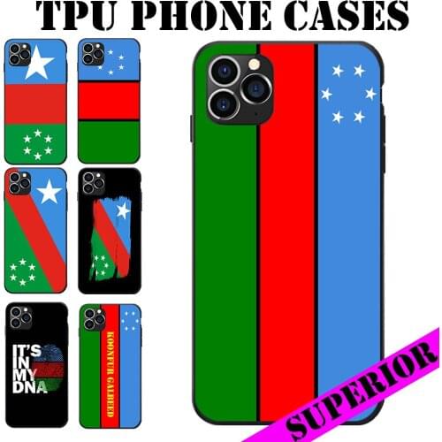 For REDMI 5 6 7 8 T A K20 30 S2 NOTE PRO PLUS Somali Koonfur Galbeed State Region Flag Soft TPU Phone Back Cases Cover