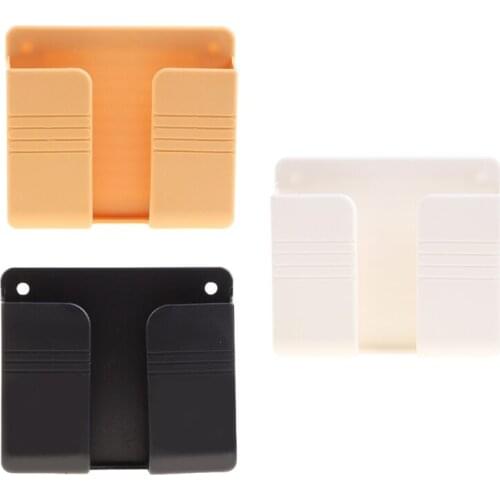 Shelf Phone Wall Charger Hook Holder Hanging Stand Bracket Support Charge Wall Mounted Rack Mobile Phone Hook Storage Racks