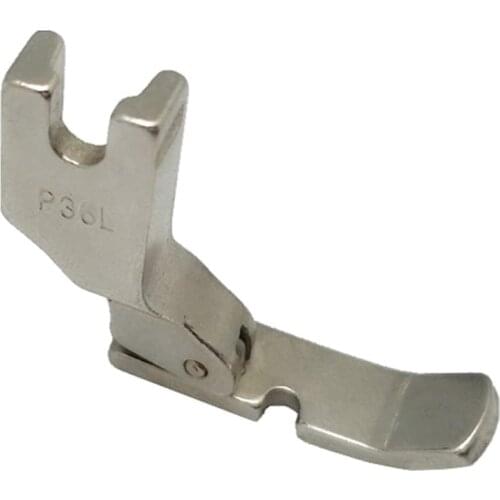 Hinged Left Zipper Cording Foot for Industrial Sewing Machines #P36L (31358HW) 5BB5283