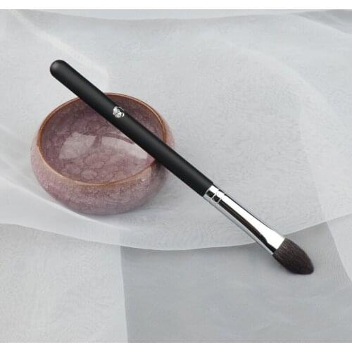 R101 Professional Handmade Make Up Brush Large Eye Shadow Brush Soft Saikoho Goat Hair Cosmetic Tools Black Makeup Brushes
