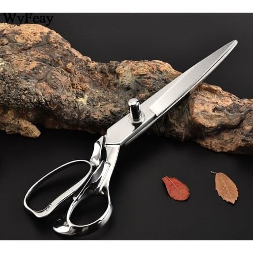 Senior Stainless Steel Professional Tailor Scissors Sewing Scissors Leather Fabric Cutter Scissors Sewing Shears Tools Supplies