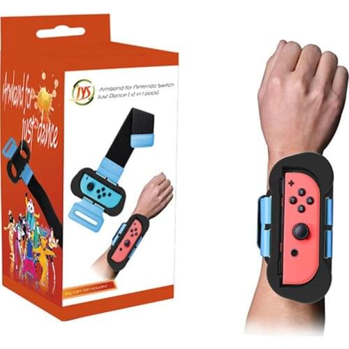 2 Pcs Arm Band Wristband Adjustable Strap For Nintendo Switch For Joy Con Just Dance 2019 Breathable Hand Straps