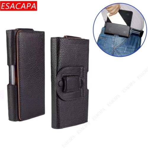 Luxury Belt Clip Cover Leather Waist Bag For Meizu 18 17 16 16S Pro Cell Phone Pouch Holster Case For Meizu 18 17 16 16th Plus