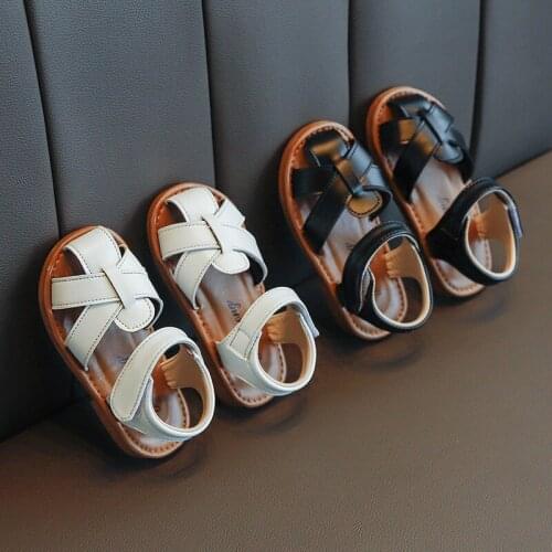 23-34 Spring Summer Children Shoes For Girl Boy 2021 New Casual Fashion Gladiator Active Kid Baby Toddler Leather Sandles