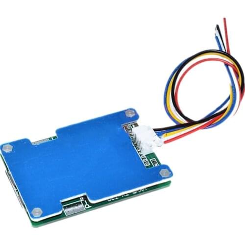 PCB Protection Board,6S 18650 Ion Lithium Battery Protection Board BMS 25.2V Balance Heat Sink 15A Limit 20A