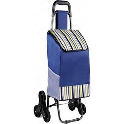 Shopping Cart Small Cart, Climbing Stairs, Collapsible Portable Luggage, Trailer, Trolley Retractable Climbing Building