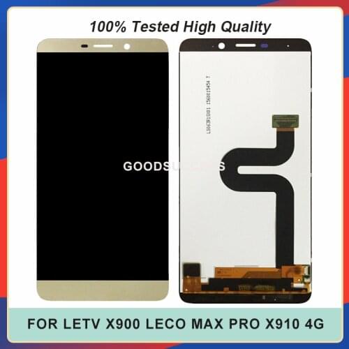 6.33'' For Letv X900 Leco Max Pro X910 4G Lcd Display Digitizer Touch Screen Glass Panel Assembly Phone Repair Screen Free Tools