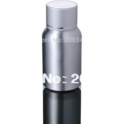 100pcs 30ml Aluminium bottle with lid or Aluminum metal bottle lotion bottle
