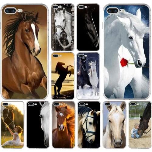 150H The Finest Horses Soft TPU Silicone Cover Case For Apple iPhone 6 6s 7 8 plus Case