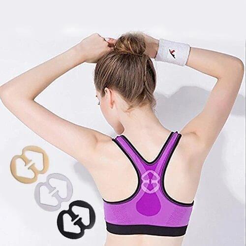 6/12ps New Invisible Bra Buckle Shadow-Shaped Underwear Buckle Bra Back Intimates Accessories Clips Strap Holders Dropship