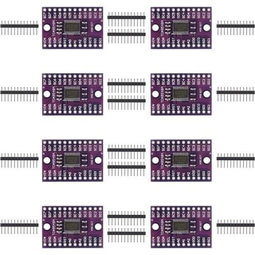 8pcs/lot TCA9548A I2C IIC Multiplexer Breakout Board 8 Channel Expansion Module Board Suitable For Arduino