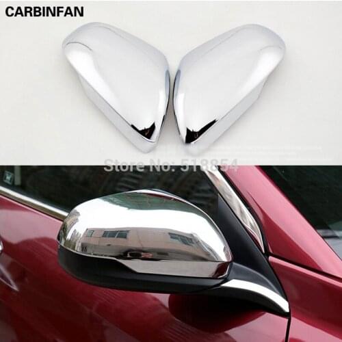 ACCESSORIES FIT FOR HONDA 2014 2015 2016 HR-V VEZEL CHROME SIDE MIRROR COVER TRIM MOLDING CAP OVERLAY GARNISH HRV 2PCS/SET