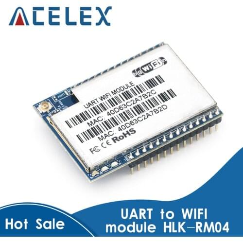 HLK-RM04 RM04 aerial serial wifi dual ethernet port serial port UART to WIFI module no have antenna