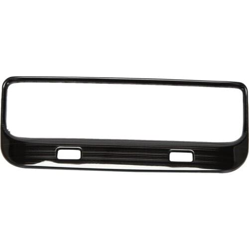 Car Rear Air Outlet Cover Trim Back Seat AC Air Vent Frame Decor Sticker Accessories for Tesla Model 3 2017-2020