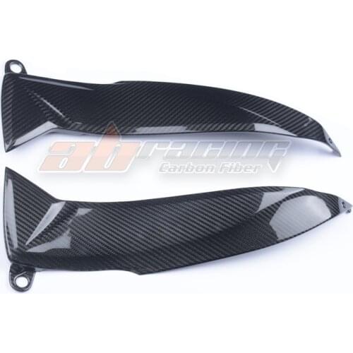 Side Panel of Tank Cover For Suzuki GSXR 1000 2009-2016 Full Carbon Fiber 100% Twill