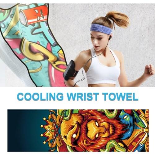 Quick-drying Swimming Yoga Towel Sweat Towel Cooling Wrist Towels Sports Quick-drying Sweat-absorbing Washrag Cool Fabric