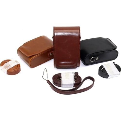 PU Leather Camera Case Bag Cover For Nikon S9700s S9700 S9600 S9500 S9400 S9200 S9100 S9000 S8000 P300 P310 P320 P330 P340 Strap