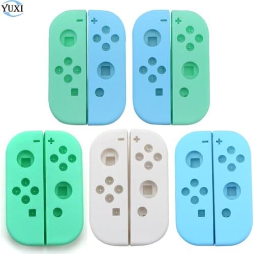 YuXi Animal crossing Left / Right Front Back Housing Shell + Middle frame For Nintend Switch NS Joy-Con JoyCon Controller