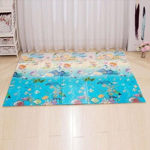 Baby Play Mat Puzzle Childrens Mat Thickened Baby Mat Folding Mat Baby Rug Soft Bottom Crawling Childrens Educational Toys