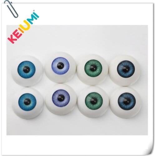 Used for 22 InchReborn Baby Doll Eyeball 8 Colors 22 mm Half Round Bright Acrylic Eyes Looks Real Choosed 2 Pair As Kits DIY Toy