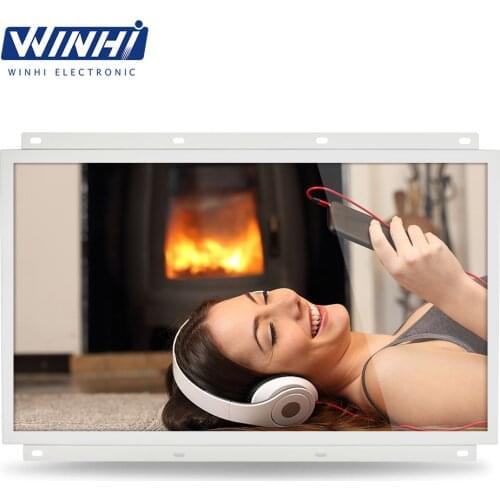 15.6 inch metal case landscape portrait screen display for museum android network remote control management digital signage