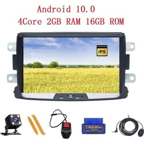 ZLTOOPAI For Dacia/Sandero/Duster/Renault/Captur/Lada/Xray 2/Logan2 Car Multimedia Player GPS Navigation 3G/4G Wifi Car Media