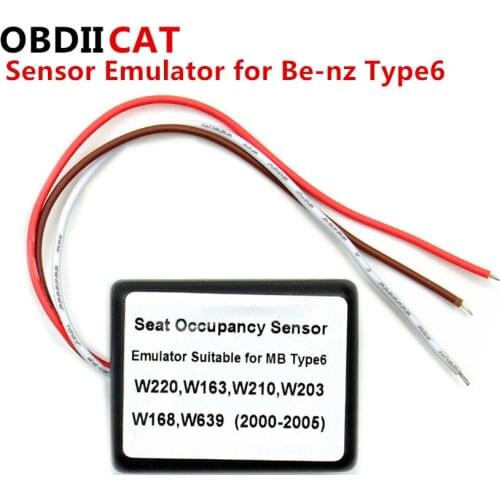 OBDIICAT Seat Occupancy Occupation Sensor SRS Emulator Type 6 support W220, W163, W210, W203, W168, W639 and even more