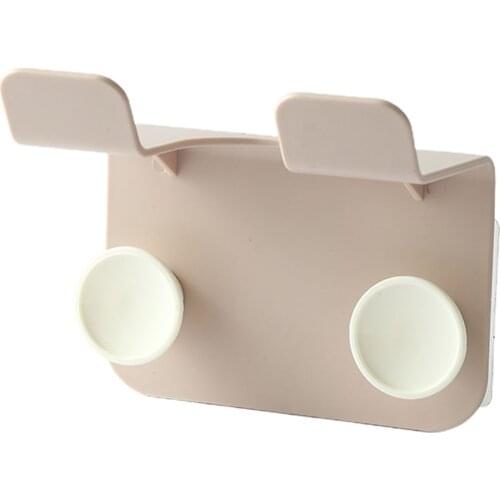 Bathroom Shelf Dryer Finishing Rack Wall-Mounted Storage Free Plastic ABS For Home Hotel Dormitory Hanging Wall-mounted Hair