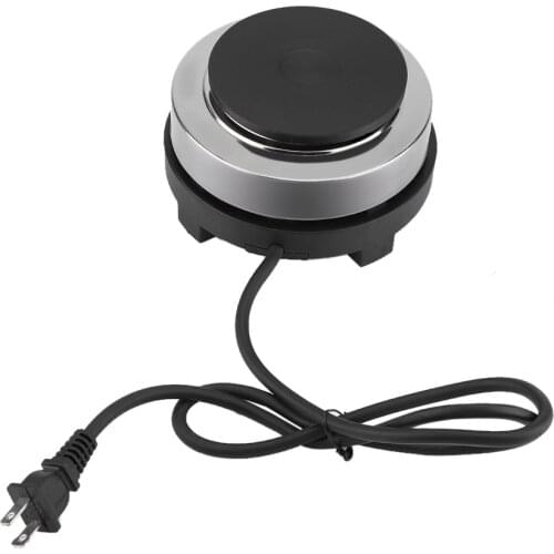 Portable 500W Electric Heater Mini Stove Hot Cooker Plate Multifunction Home Heater Kitchen Appliance (US Plug 110V)