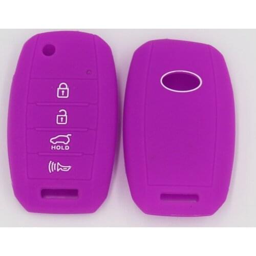For Kia Niro Soul Sorento Optima Forte Koup 2014 2015 2016 Holder Protector Fob Keyless Silicone Key Case Smart Cover