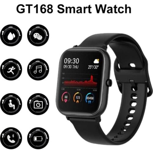 Smart Watch IPX7 Waterproof Bracelet For Day / Night New GT168 Smart Watch Activity Tracking, IPX7 Waterproof, 7 Exercise Modes