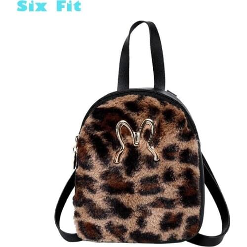 2020 Large Capacity Cute Cat Shoulder Messenger Bags Leopard Print Crossbody Handbag Pu Leather Phone Coin Purse Female Lady Bag