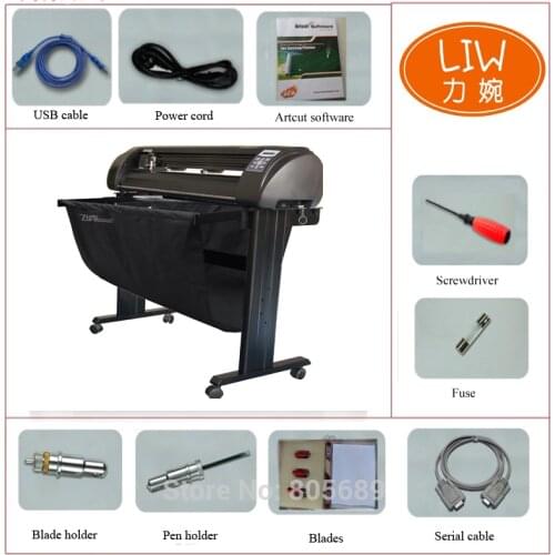 2020 New Cut Vinyl Cutter Plotter 1.6m/USB Cutting Plotter /Pattern Cutting U flash disk paper basket free shipping