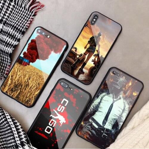 Counter Strike Tempered Glass Phone Case For iPhone 6 6plus 7 plus 8 8plus 5 5S 5C SE For iPhone X XS XR XS Max