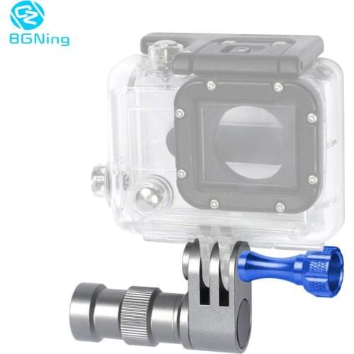 BGNing Bicycle Wheel Bracket Holder Mount Connector for GoPro Hero Sports Camera Bike Hub Interface 5mm 360 Degree Rotation