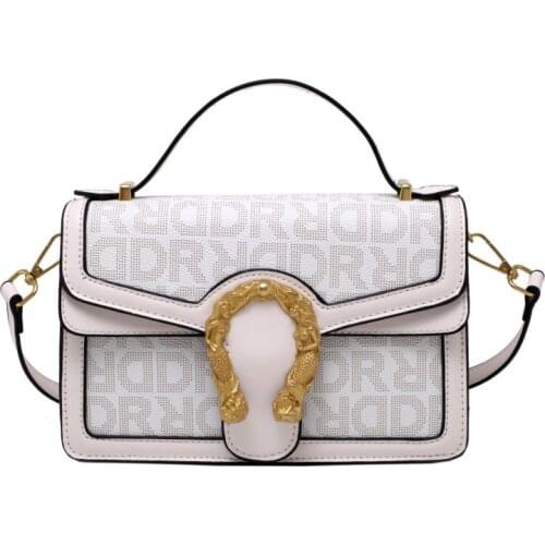 Purple Spirit Bird - Fashion Shoulder Bag designer Women crossbody bags Female Leather white Hand bags for women brand 2021