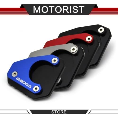 MOTORIST For BMW G310GS G 310GS G 310 GS 2017-2018 Motorcycle Kickstand Extension Plate Foot Side Stand Enlarge Pad