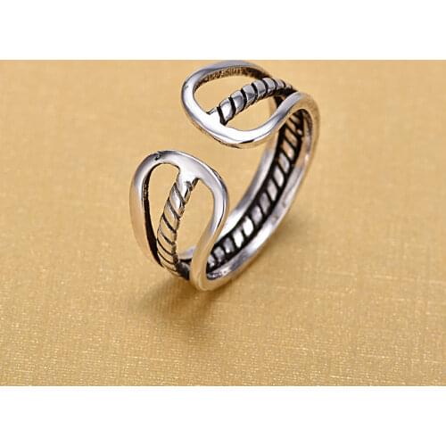 2018 New Arrivals 925 Sterling Silver Layer Rings for Women Ring Fashion Sterling Silver Jewelry
