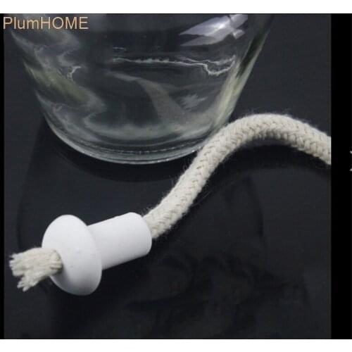 New Long Cotton Wick Burner For Oil Kerosene Alcohol Lamp Torch Wine Bottle Chemistry Product Accessory 1M