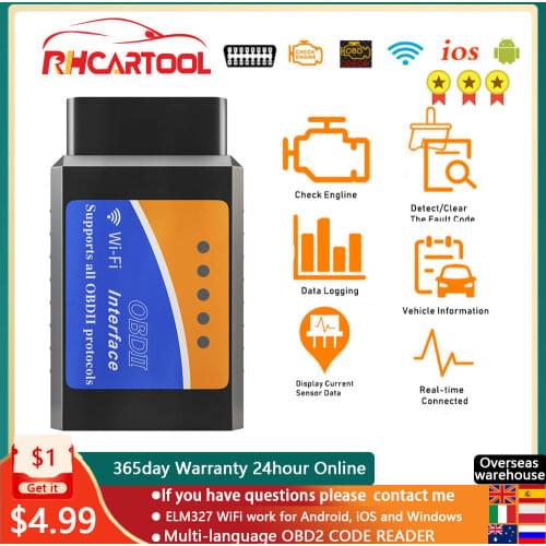 OBD2 Scanner Tools ELM327 v1.5 OBD2 Car Diagnostic ELM 327 Bluetooth Code Reader Scanner For Android/Symbian For OBD2 Protocol
