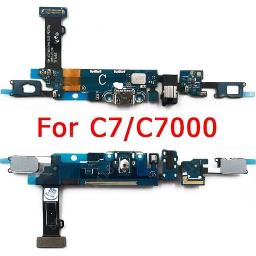 Original USB Charge Board for Samsung Galaxy C7 Charging Port For C7000 PCB Dock Connector Flex Cable Replacement Spare Parts