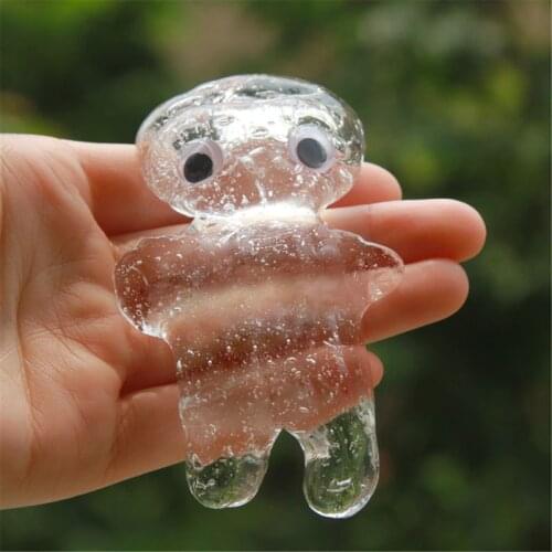 Transparent Slime Toys Never Dry No Borax Crystal Glue Plasticine Clay Kids Antistress Toy Supplies
