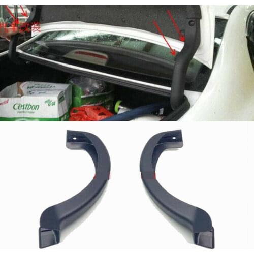 Rear Back Trunk Arm Hinge Cover Garnish For Honda Civic Sedan 2016-2020 Black Auto parts Car modification