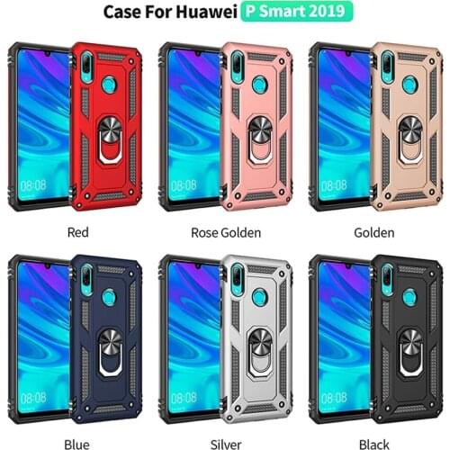 Sunjolly Case for Huawei P Smart 2019 Honor 10 Lite Wallet Stand Flip PU Leather Phone Case Cover coque capa Case Cover